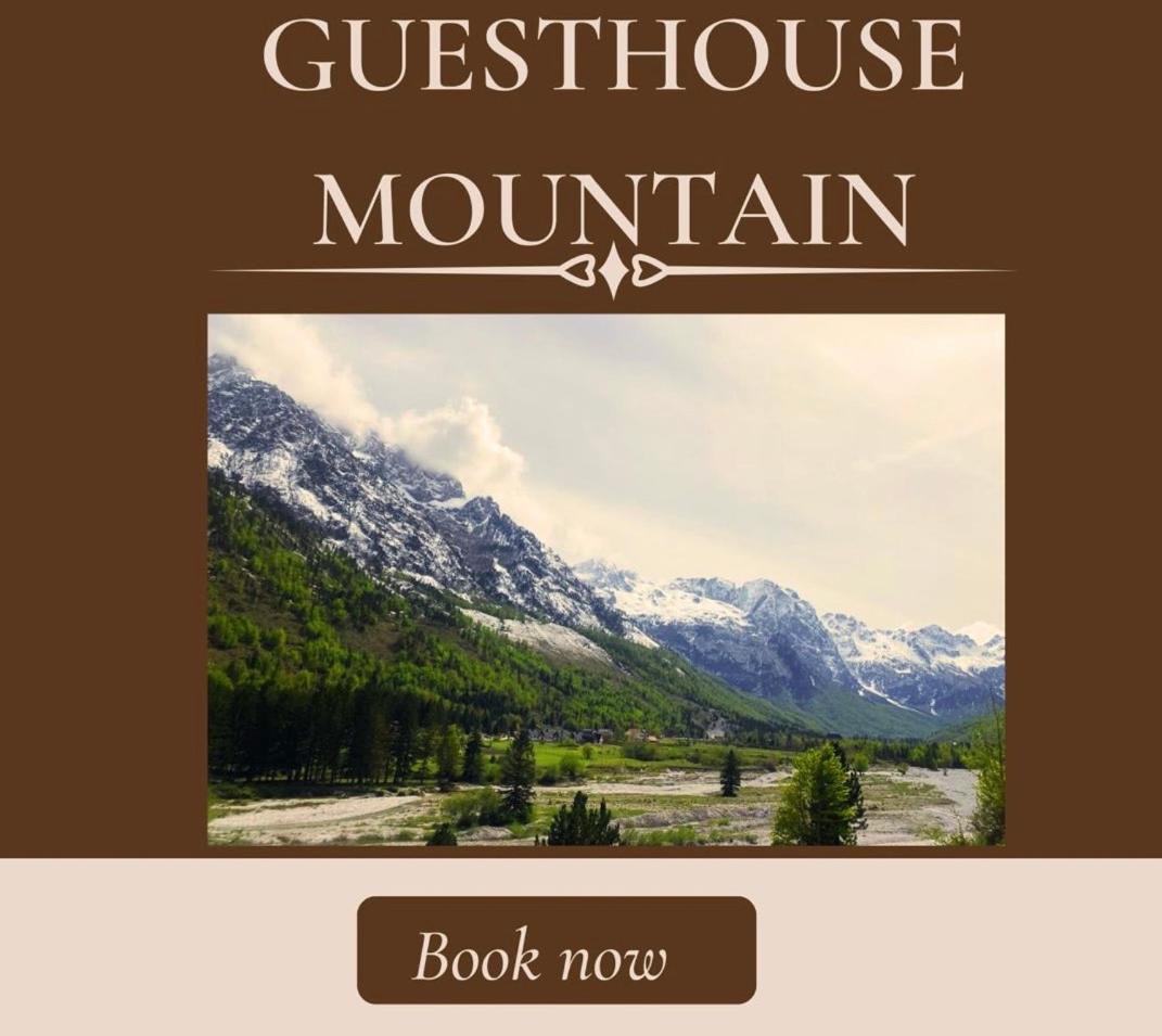 Guesthouse Mountain Валбона Экстерьер фото